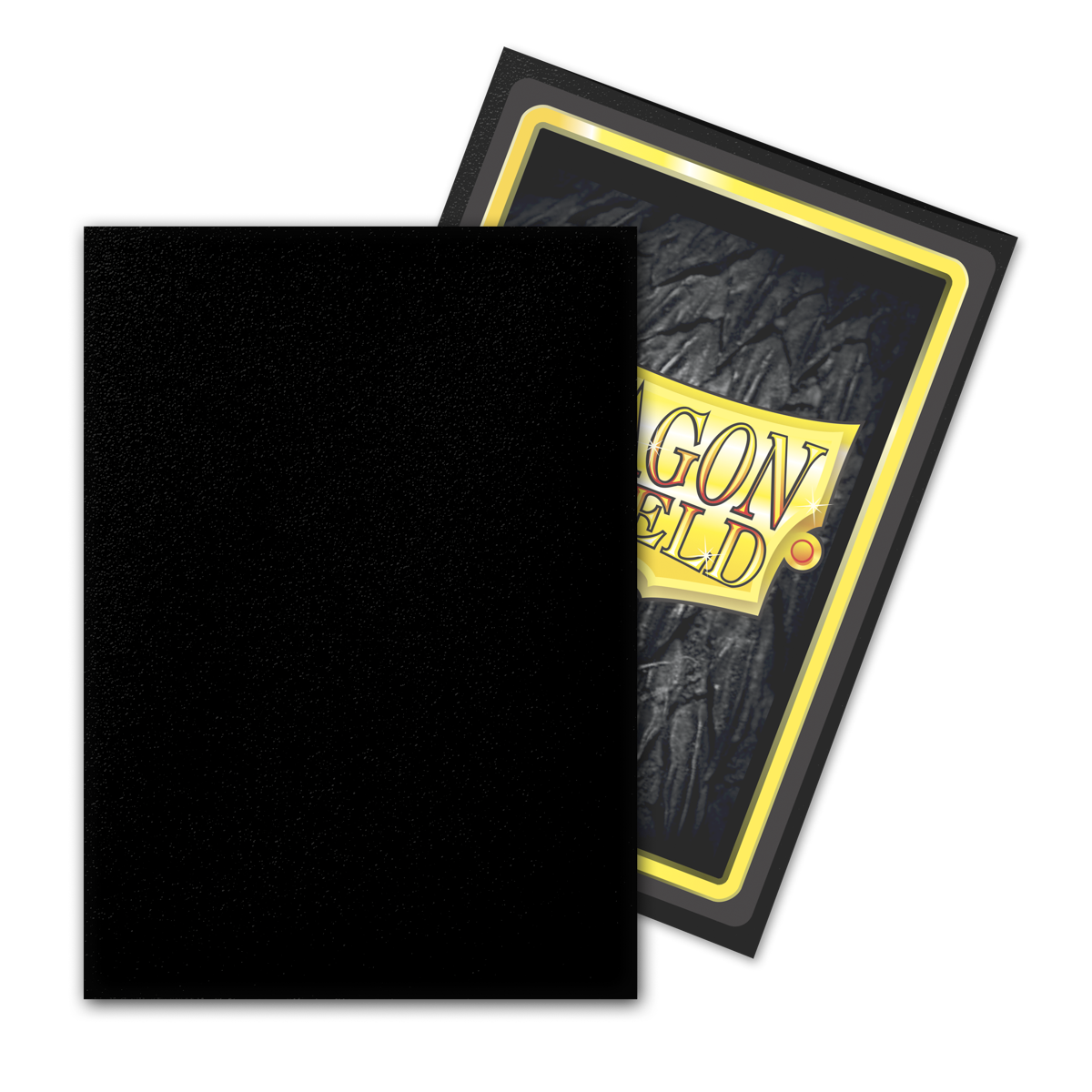 Black - Matte Outer Sleeves - Standard Size - Dragon Shield