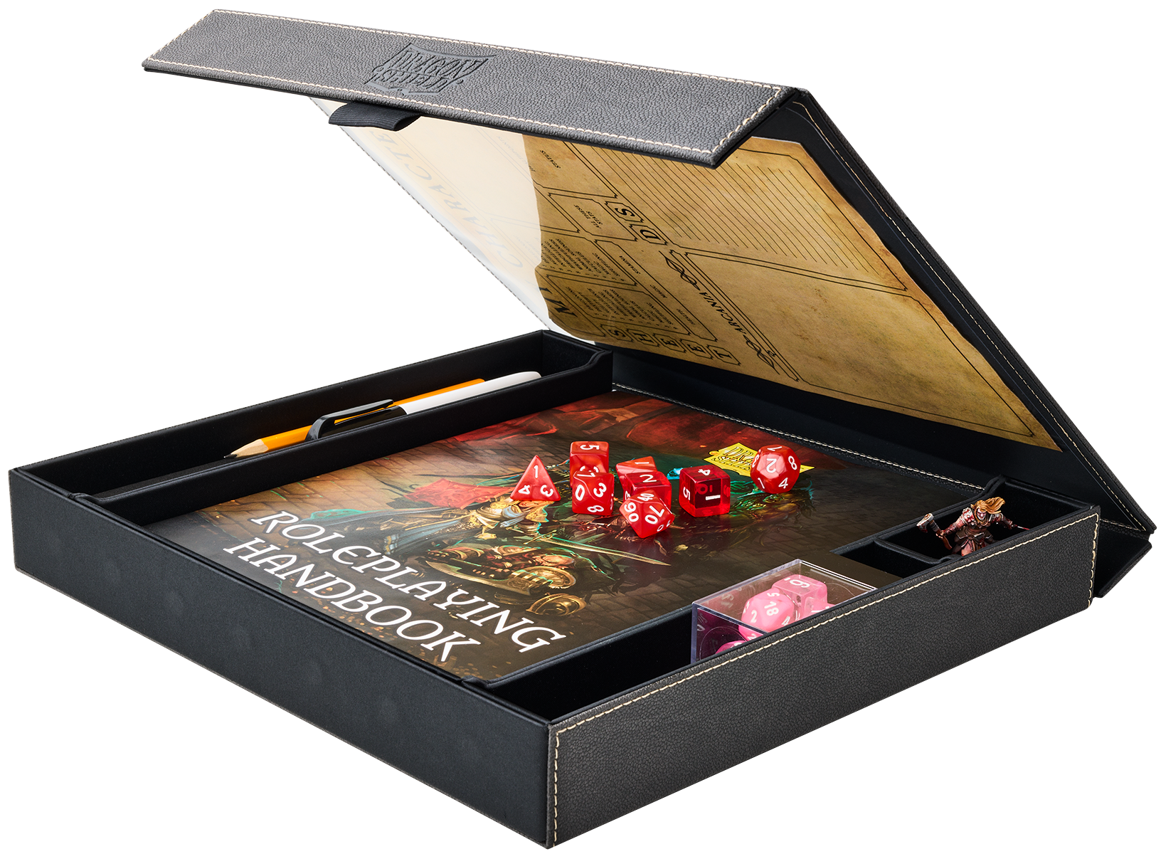 Dragon Shield RPG Player Companion Dice Tray Storage Box – Dungeons & Dragons online -G