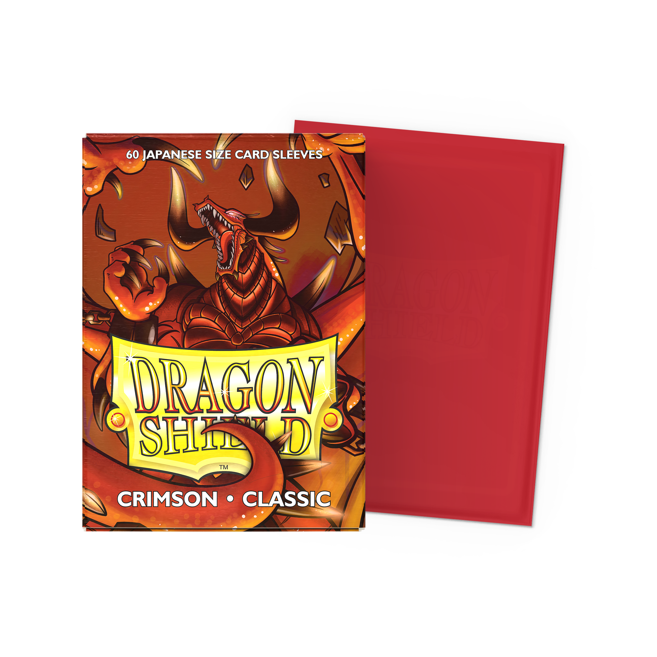 Crimson - Classic Sleeves - Standard Size - Dragon Shield