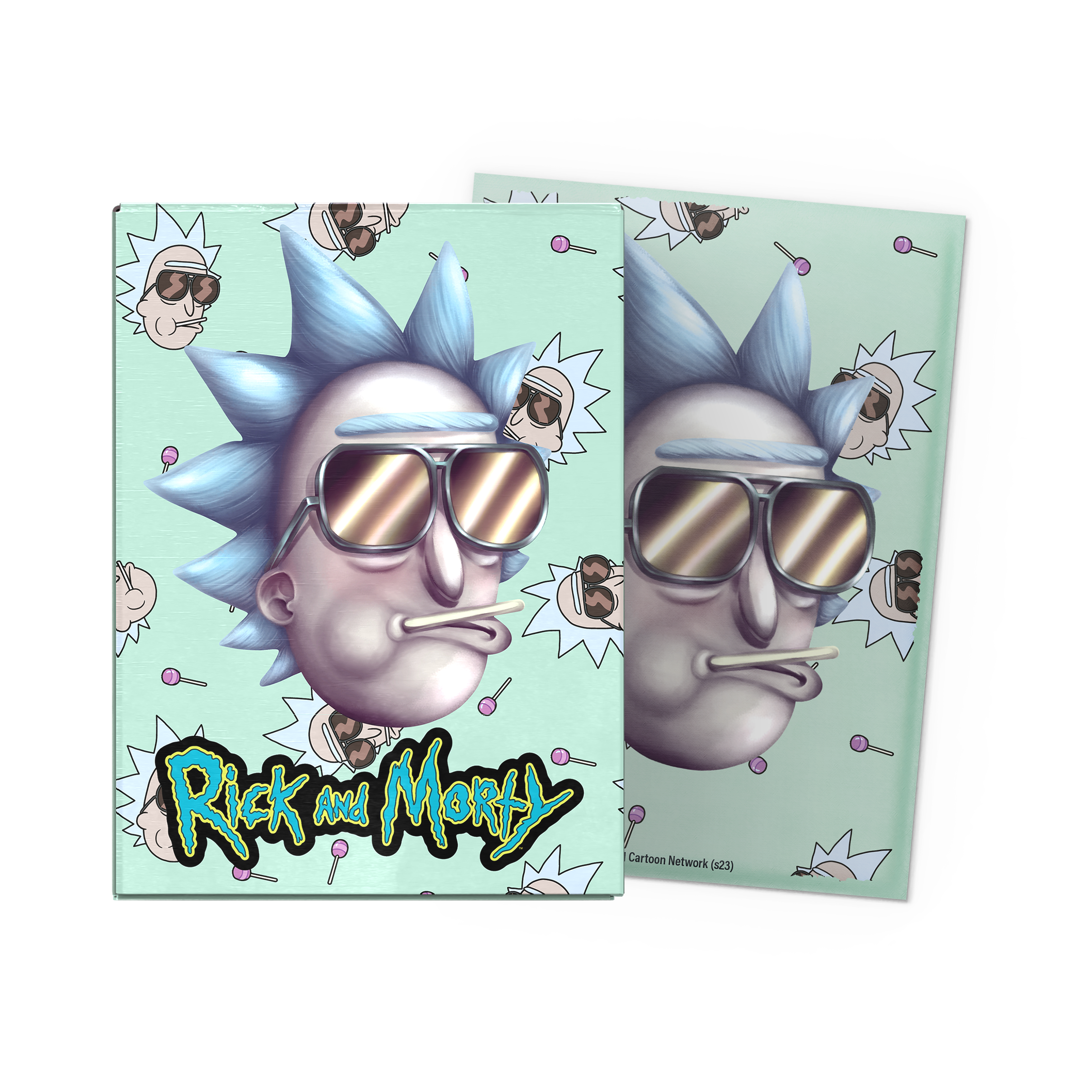 Brushed Art Sleeves - Standard Size Rick & Morty