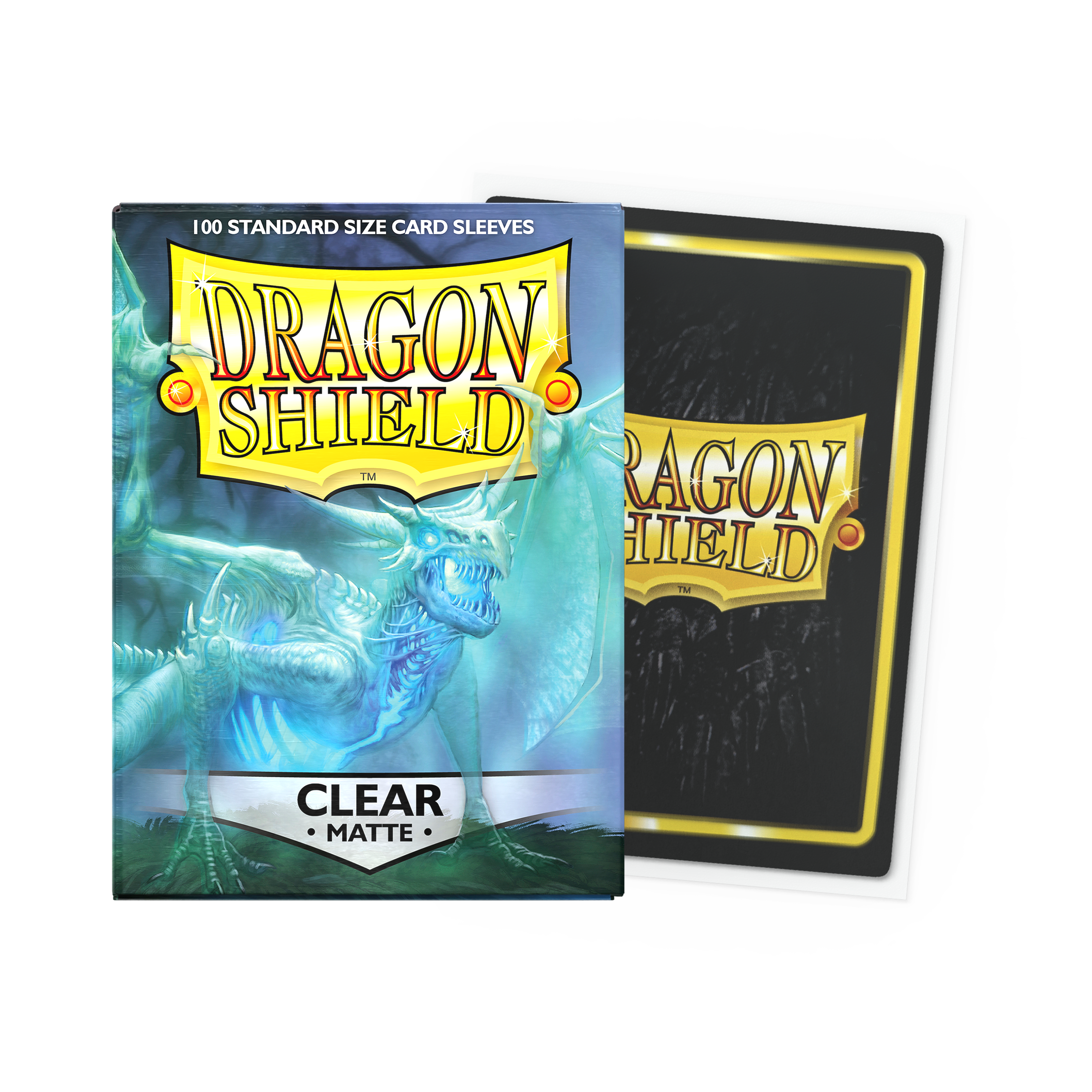5 Packs Dragon Shield Sealable Inner Sleeve Clear Standard Size