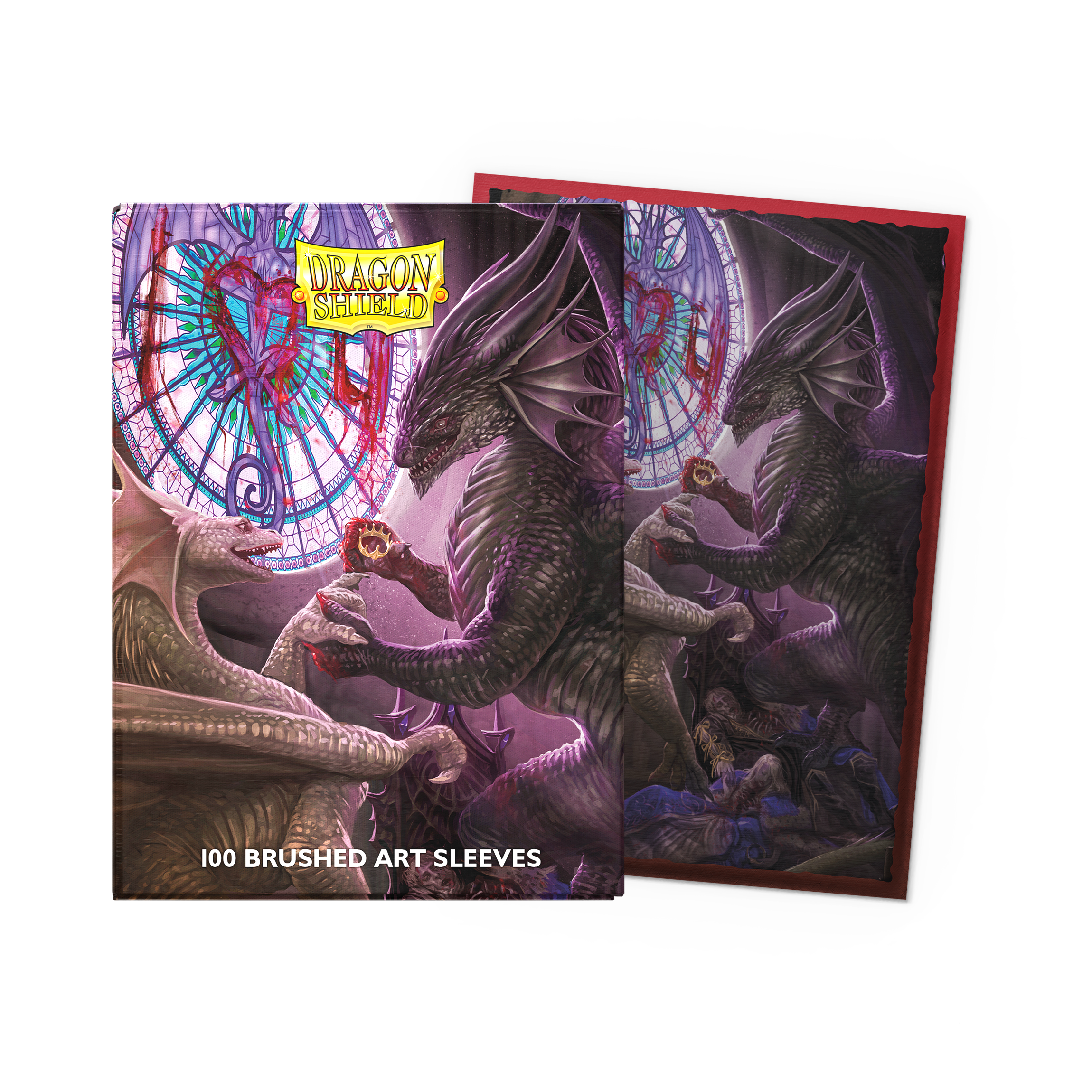 Pochettes: Dragon Shield Matte Purple - HOBBY MAX