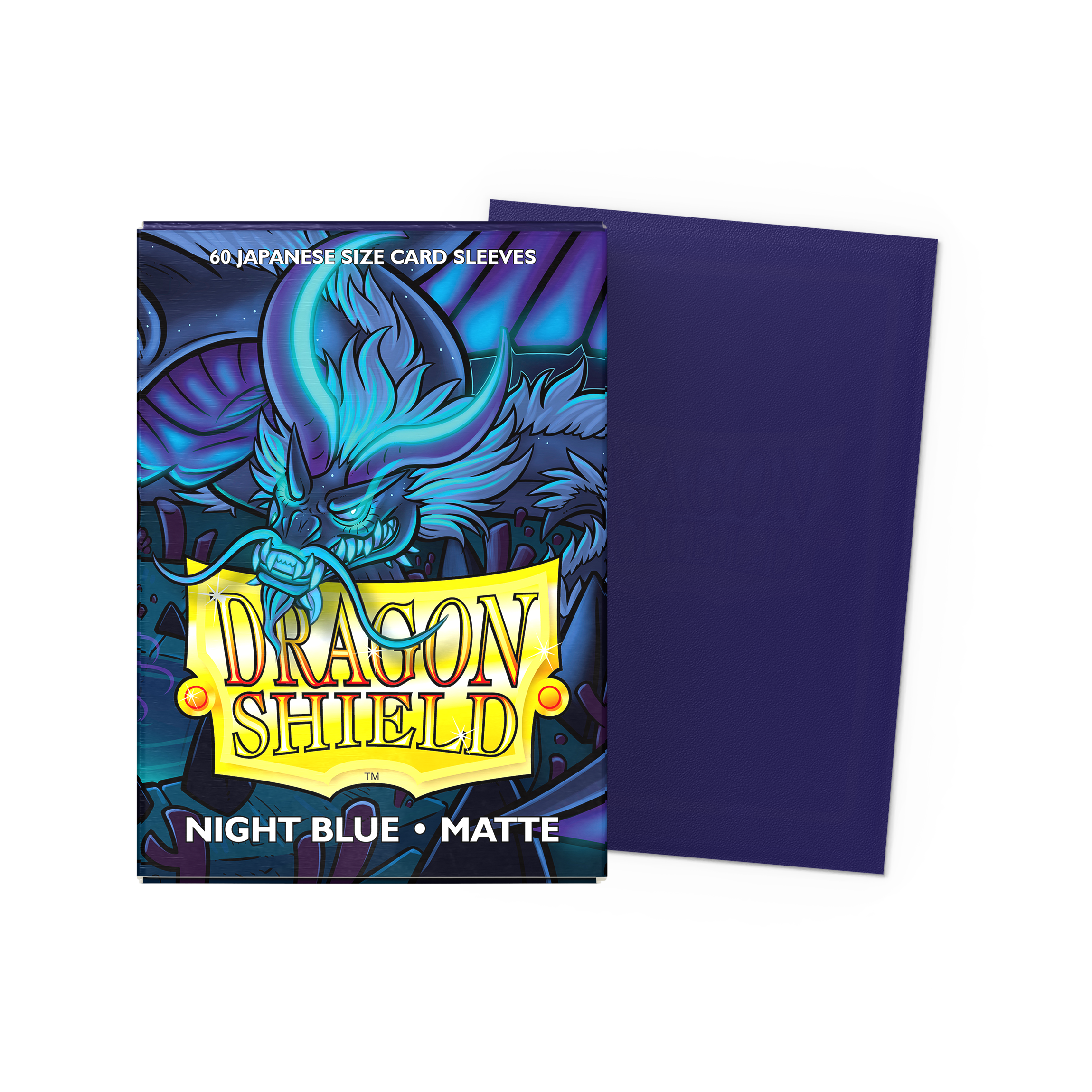 Night Blue - Matte Sleeves - Standard Size - Dragon Shield