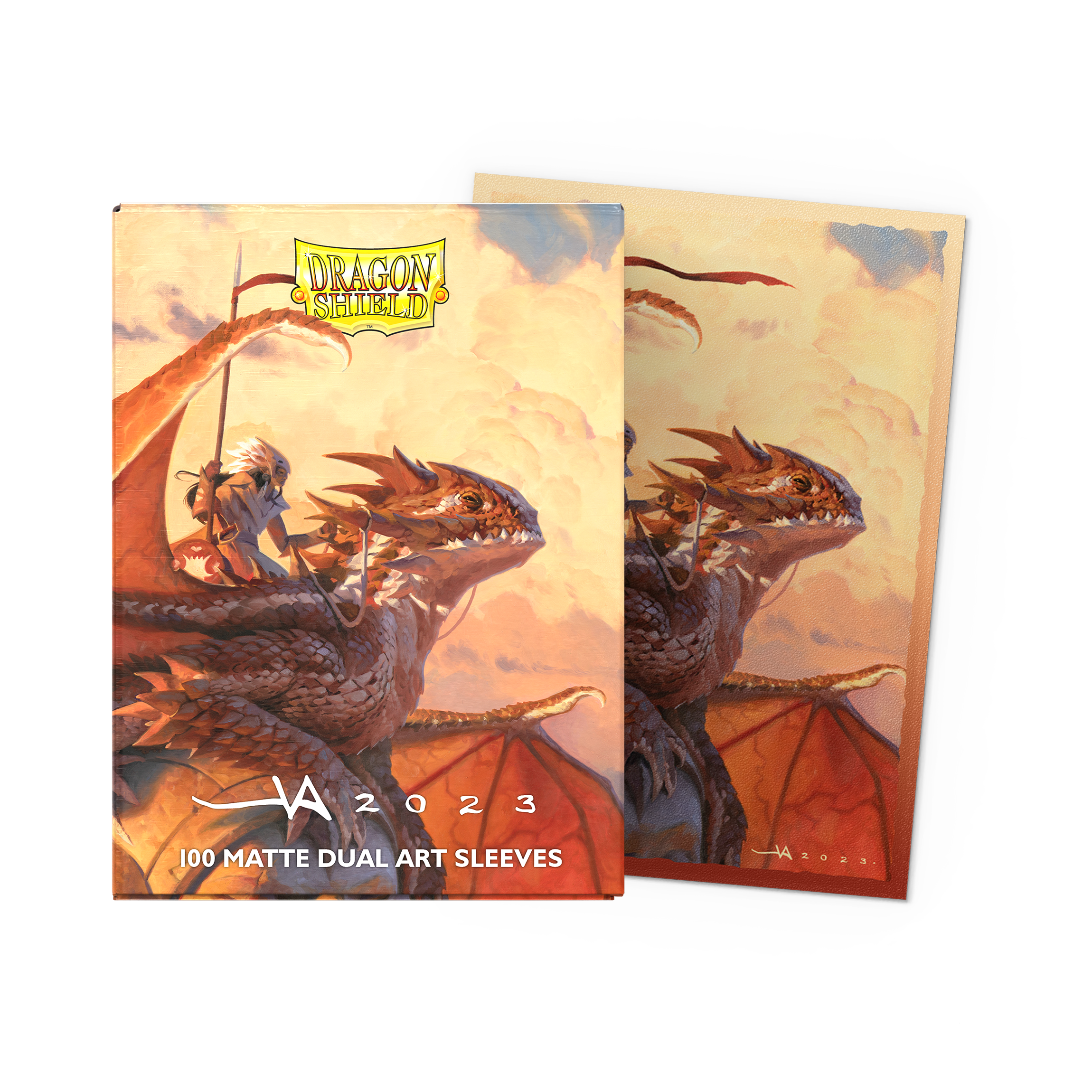 Dragon Shield Sleeves: Serialized Gold Limited Edition - The Great