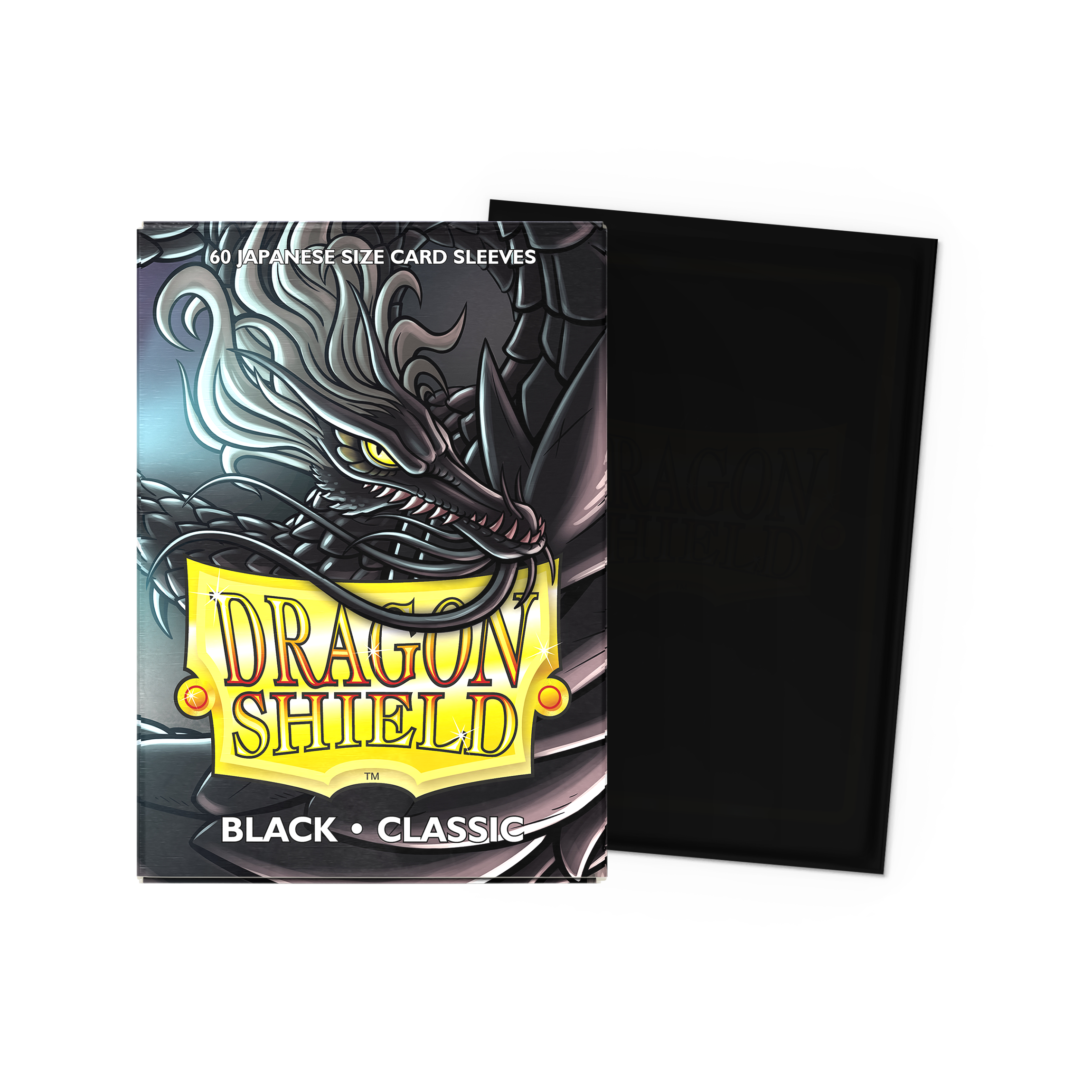 Black - Classic Sleeves - Standard Size - Dragon Shield