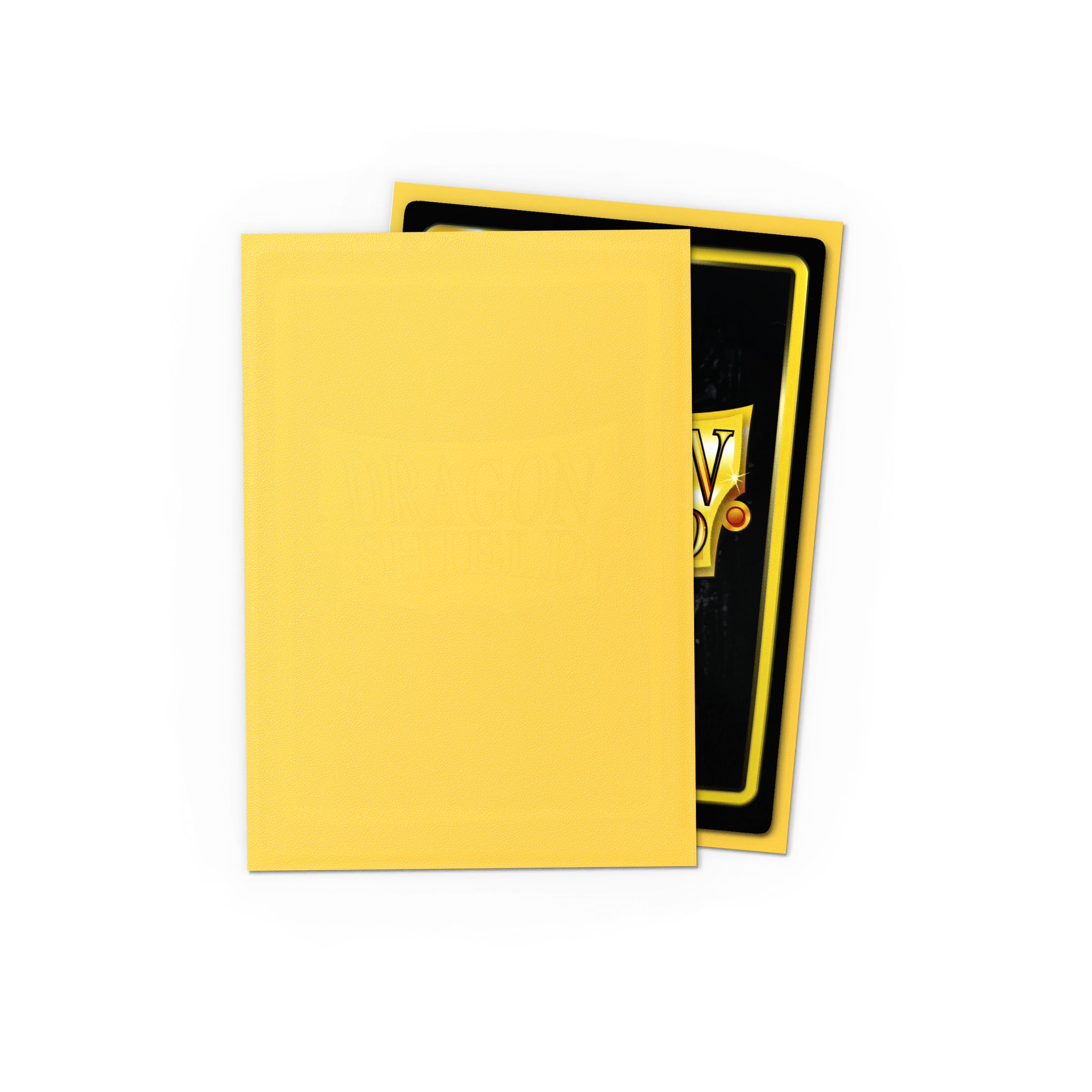 Yellow - Matte Sleeves - Dragon Shield